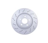 HELLA 8DD 355 122-891 Disco de freno - 55776PRO_HC - altamente carbonizado - revestido