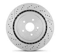 HELLA PAGID 8DD 355 126-871 Disco de freno 55838PRO_HC altamente carbonizado revestido 360mm 26mm ranurado/perforado/ventilación interna por ej. MERCEDES-BENZ