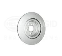 2x Disco de freno ventilación interna 8DD 355 132-301 HELLA para BMW MINI