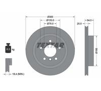 2x Textar 92196605 Disco De Freno 300 Mm Para BMW E89