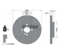 TEXTAR 92196703 Disco de freno