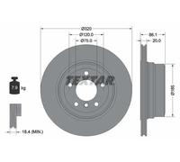 TEXTAR 92202003 Disco de freno
