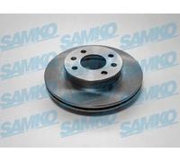 2x Disco de freno ventilación interna H2012V SAMKO para HYUNDAI GETZ