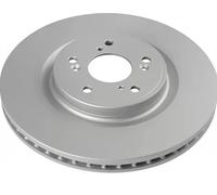 2x Disco de freno ventilación interna J3304070 HERTH+BUSS JAKOPARTS para HONDA