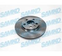 2x Disco de freno ventilación interna L2055V SAMKO para CITROËN FIAT PEUGEOT