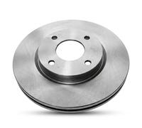 2x Disco de freno ventilación interna N2024V LPR para NISSAN CUBE TIIDA Sedán