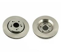 2x Disco de freno ventilación interna N3304050HC NIPPARTS para HONDA CR-V III