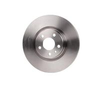 2x Disco de freno ventilado 0 986 479 558 BOSCH para FIAT 500L