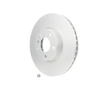 2x Disco de freno ventilado 0 986 479 624 BOSCH para BMW X5 X6