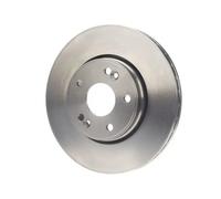 2x Disco de freno ventilado 0 986 479 743 BOSCH para RENAULT LAGUNA II