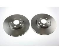 AUTOMEGA 2x Disco de Freno Delantero Ventilado para Ford Galaxy S-MAX Volvo V60