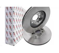2x Disco de freno ventilado 120015810 AUTOMEGA para VW SEAT SKODA AUDI CUPRA