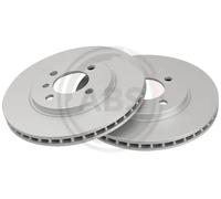 2x Disco de freno ventilado 15767 A.B.S. para BMW 3 3 Touring Z1 Roadster