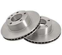 2x Disco de freno ventilado 15769 A.B.S. para BMW 5 6