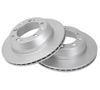 2x Disco de freno ventilado 15821 A.B.S. para PORSCHE 924 944 928