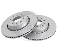2x Disco de freno ventilado 15932 A.B.S. para VOLVO 740 760 740 Kombi 760 Kombi