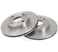 2x Disco de freno ventilado 15946 A.B.S. para MAZDA 323 S IV 323 C IV 323 F IV