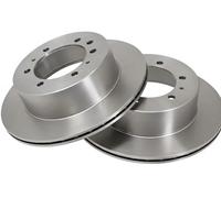 2x Disco de freno ventilado 16022 A.B.S. para NISSAN PATROL III/2 Station Wagon