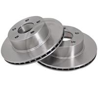 2x Disco de freno ventilado 16048 A.B.S. para JEEP WRANGLER I CHEROKEE