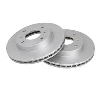 2x Disco de freno ventilado 16063 A.B.S. para NISSAN PRIMERA PRIMERA Hatchback
