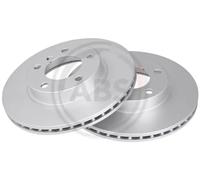 2x Disco de freno ventilado 16085 A.B.S. para BMW 3 3 Coupé 3 Descapotable