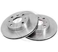2x Disco de freno ventilado 16169 A.B.S. para DAIHATSU CHARADE III CHARADE IV