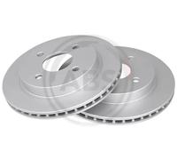 2x Disco de freno ventilado 16191 A.B.S. para FORD MONDEO I MONDEO I Sedán