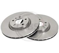 2x Disco de freno ventilado 16310 A.B.S. para ALFA ROMEO GTV SPIDER