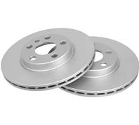 2x Disco de freno ventilado 16325 A.B.S. para CITROËN FIAT PEUGEOT