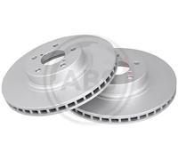 2x Disco de freno ventilado 16632 A.B.S. para SUBARU TOYOTA