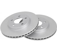 2x Disco de freno ventilado 16723 A.B.S. para CHRYSLER DODGE PLYMOUTH