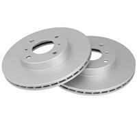 2x Disco de freno ventilado 16913 A.B.S. para NISSAN 200SX PRIMERA ALMERA II