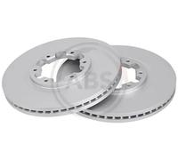 2x Disco de freno ventilado 16989 A.B.S. para NISSAN INFINITI