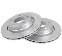 2x Disco de freno ventilado 17024 A.B.S. para BMW 3 3 Coupé 3 Touring 3 Compact