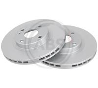 2x Disco de freno ventilado 17091 A.B.S. para MAZDA 323 F VI Hatchback