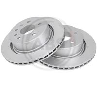 2x Disco de freno ventilado 17147 A.B.S. para OPEL OMEGA B OMEGA B Station Wagon