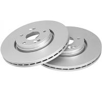 2x Disco de freno ventilado 17154 A.B.S. para RENAULT LAGUNA II