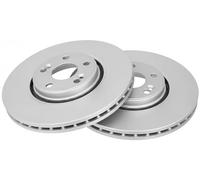 2x Disco de freno ventilado 17158 A.B.S. para RENAULT LAGUNA II ESPACE IV