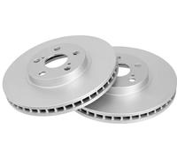 2x Disco de freno ventilado 17181 A.B.S. para TOYOTA CELICA Coupé AVENSIS