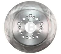 2x Disco de freno ventilado 17213 A.B.S. para LEXUS LS