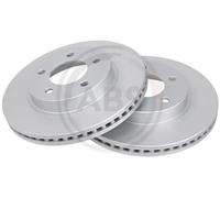 2x Disco de freno ventilado 17261 A.B.S. para CHRYSLER 300M CONCORDE