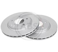 2x Disco de freno ventilado 17422 A.B.S. para MERCEDES-BENZ VANEO