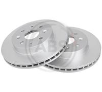 2x Disco de freno ventilado 17425 A.B.S. para KIA RIO I Hatchback RIO I Sedán