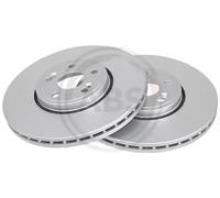 2x Disco de freno ventilado 17506 A.B.S. para RENAULT VEL SATIS ESPACE IV