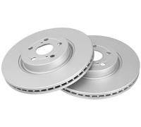 2x Disco de freno ventilado 17510 A.B.S. para TOYOTA AVENSIS Sedán AVENSIS