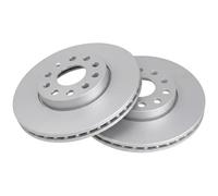 2x Disco de freno ventilado 17521 A.B.S. para VW SKODA AUDI SEAT FORD CUPRA