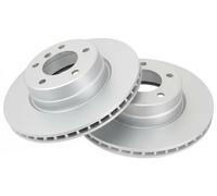 2x Disco de freno ventilado 17531 A.B.S. para BMW 5 5 Touring