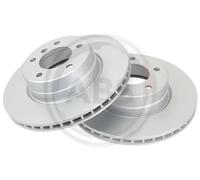 2x Disco de freno ventilado 17531 A.B.S. para BMW 5 5 Touring