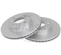 2x Disco de freno ventilado 17550 A.B.S. para HYUNDAI GETZ