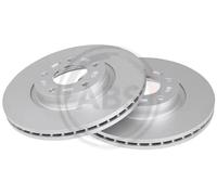 2x Disco de freno ventilado 17637 A.B.S. para MAZDA 5 3 3 Sedán